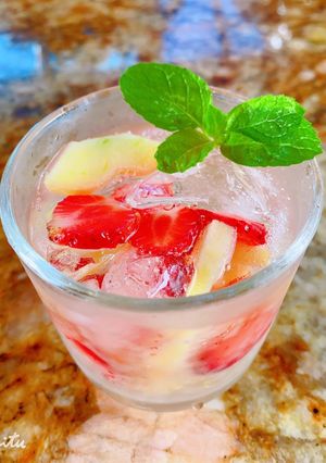 Hình của món Soda dâu, táo 🍓🍏.