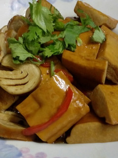 滷豆乾、素雞(全素) 的食譜成品照片