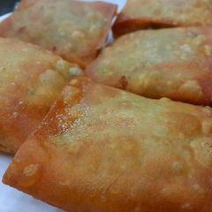 A picture of Chicken box patties.