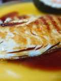 Pargo a la plancha con guarnición