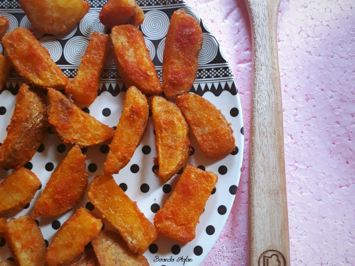 Resep Potato Wedges Balado, Bikin Ngiler