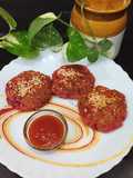 Beetroot & Sesame Seeds Cutlets