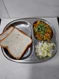 Sprouted Moong PavBhaaji