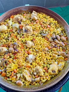 Una foto de Arroz de verduras