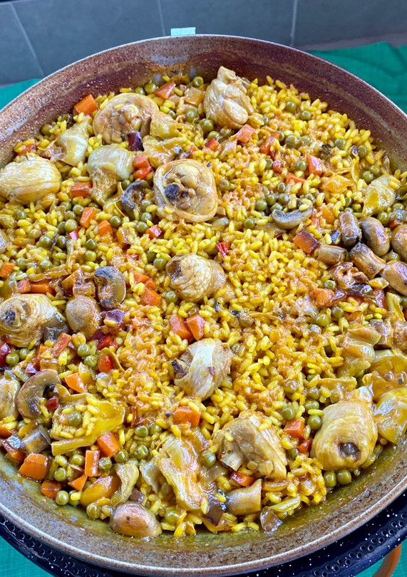 Una foto de Arroz de verduras