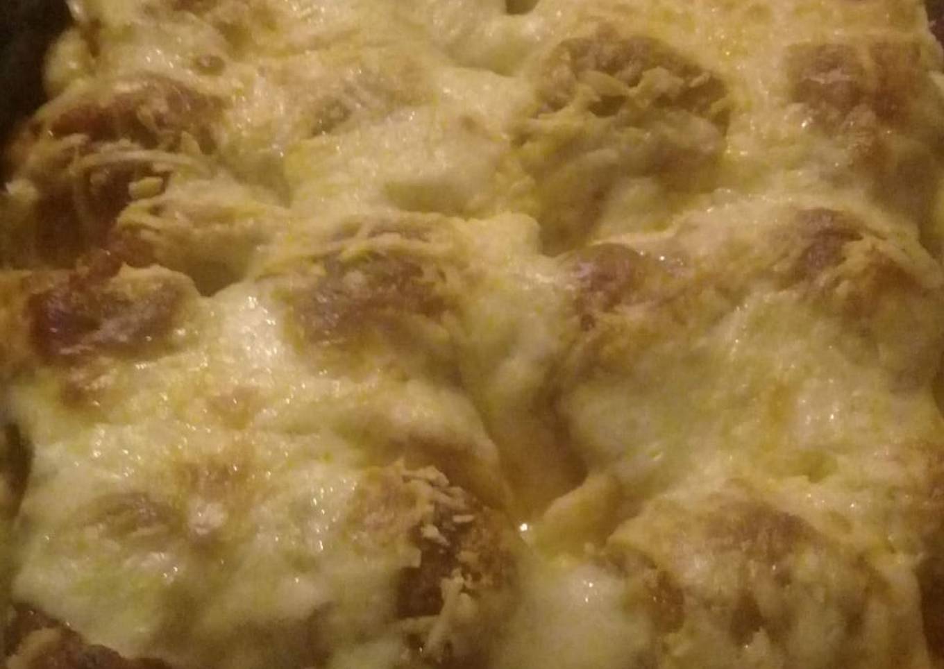 Lasagna de albóndigas!!!