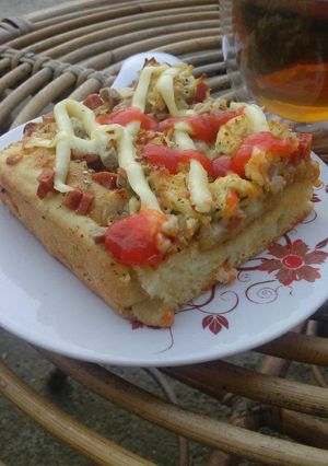 Foto resep Pizza soft dough menul menul 😘