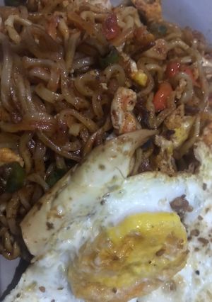 Foto resep Mie Sedap Goreng Spicy Korean ala ala Anak Rantau