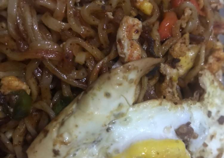 Resep Mie Sedap Goreng Spicy Korean ala ala Anak Rantau, Bisa Manjain Lidah