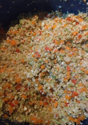 Una foto de Yakimeshi sin arroz
