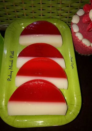 Foto resep Puding Kilat⚡#merahputih