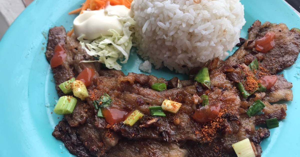 Resep Beef Slice Korean Bbq Oleh Nisha Dionisia Cookpad