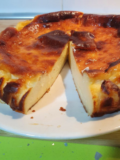 Una foto de Tarta de queso La Viña