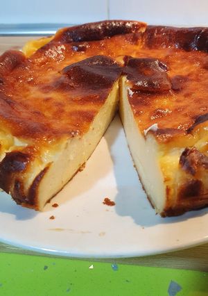 Una foto de Tarta de queso La Viña