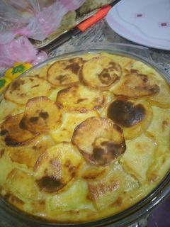صورة لوصفة بطاطا محشية بنة بنة 😍😋