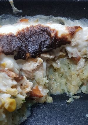 صورة لوصفة صينية بطاطس بالدجاج