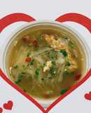 Chinese : Canh củ cải trứng ốp la