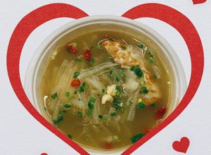 Hình của món Chinese : Canh củ cải trứng ốp la.