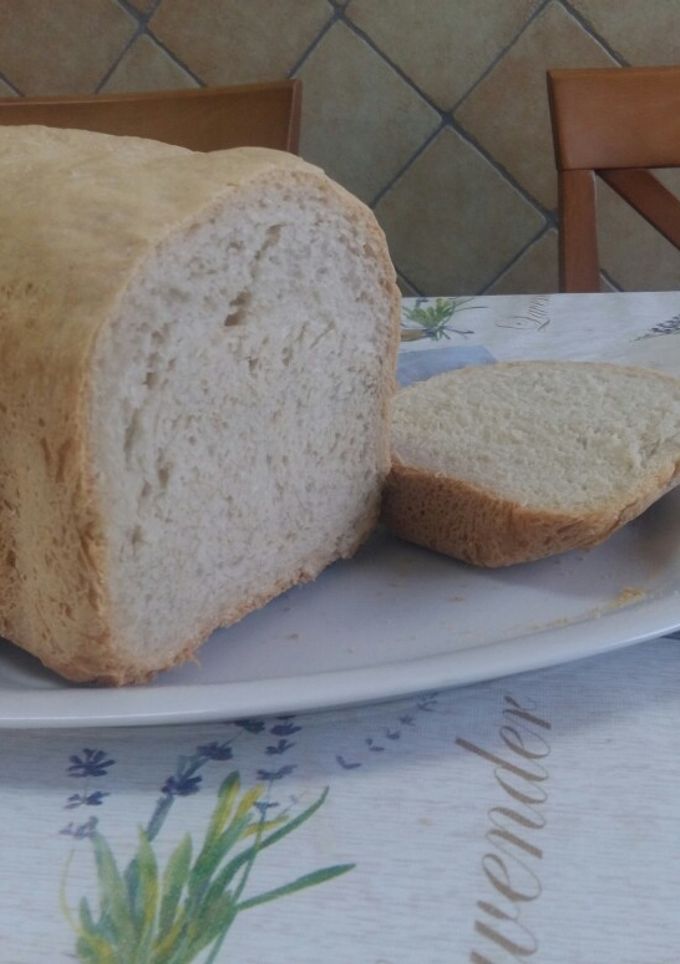 Una foto de Pan blanco con Panificadora Lidl 2020