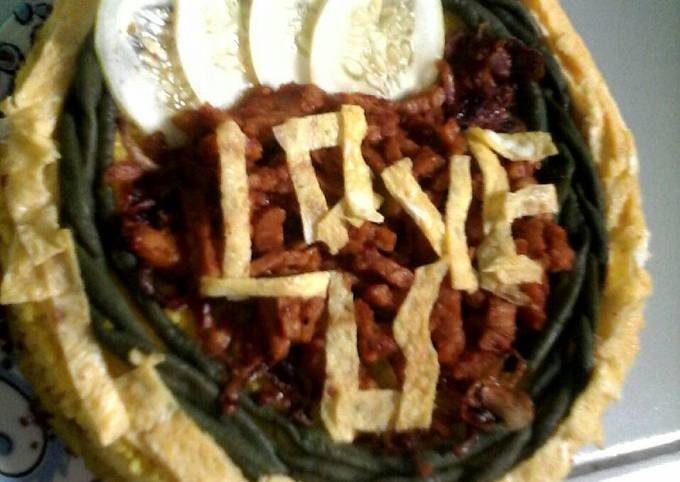 Ternyata begini loh! Resep membuat Nasi kuning magic com Buat Ultah suami…😊 dijamin enak