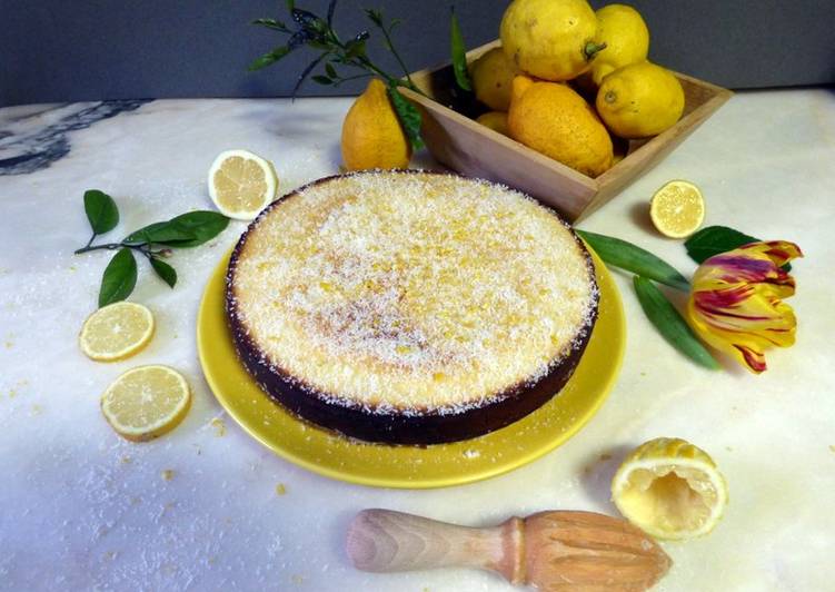 Bolo húmido de Coco e Limão!