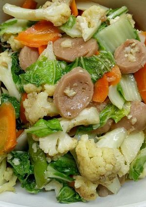 Foto resep Capcai bakso sosis