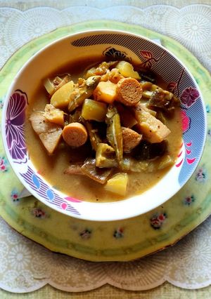 পেঁপে মৌরলা শুক্ত (pepe mourala shukto recipe in Bengali) রেসিপির প্রধান ছবি