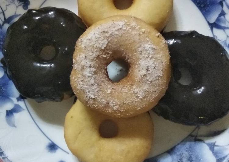 Simple Way to Make Award-winning Eggless chocolate doughnuts