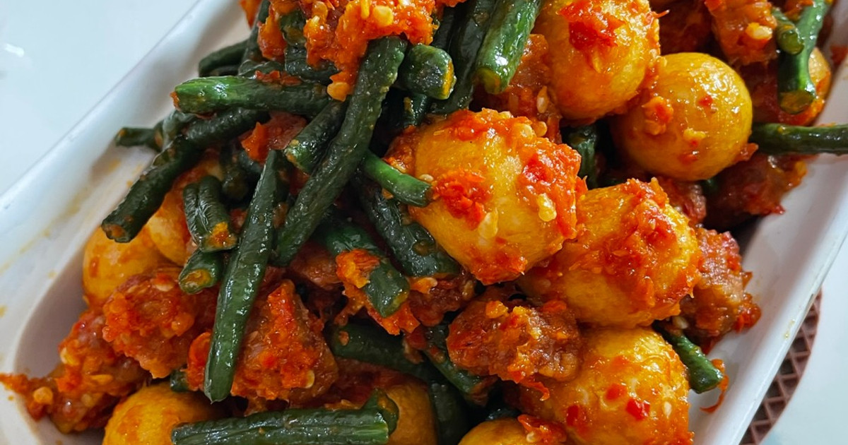Resep Tumis Kacang Panjang Telur Puyuh Tempe Dan Pete Favorit Bunda