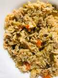 Risotto trota salmonata e zucchine