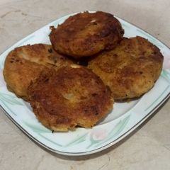 A picture of Potato cutluts 🥔🥔.