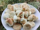 Bizcochitos y cuernitos de grasa