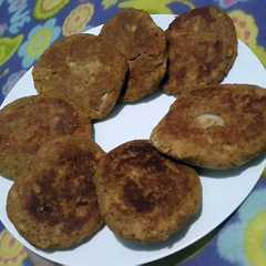 A picture of No Fried Perkedel Tempe.