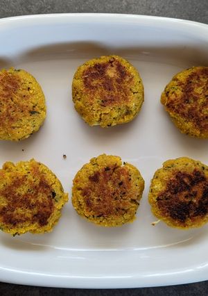 Couscous Bratlinge Rezepthauptbild
