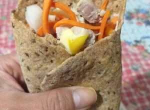 Una foto de Tortillas integrales para tacos, fajitas, wraps o rolls