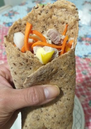 Una foto de Tortillas integrales para tacos, fajitas, wraps o rolls