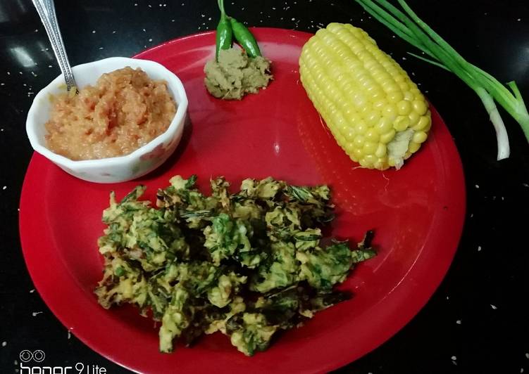Easiest Way to Prepare Ultimate Spring onions pakoda