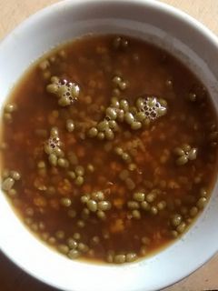 Foto resep Kolak kacang hijau tanpa santan
