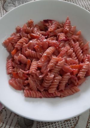 A picture of Pink Pasta.
