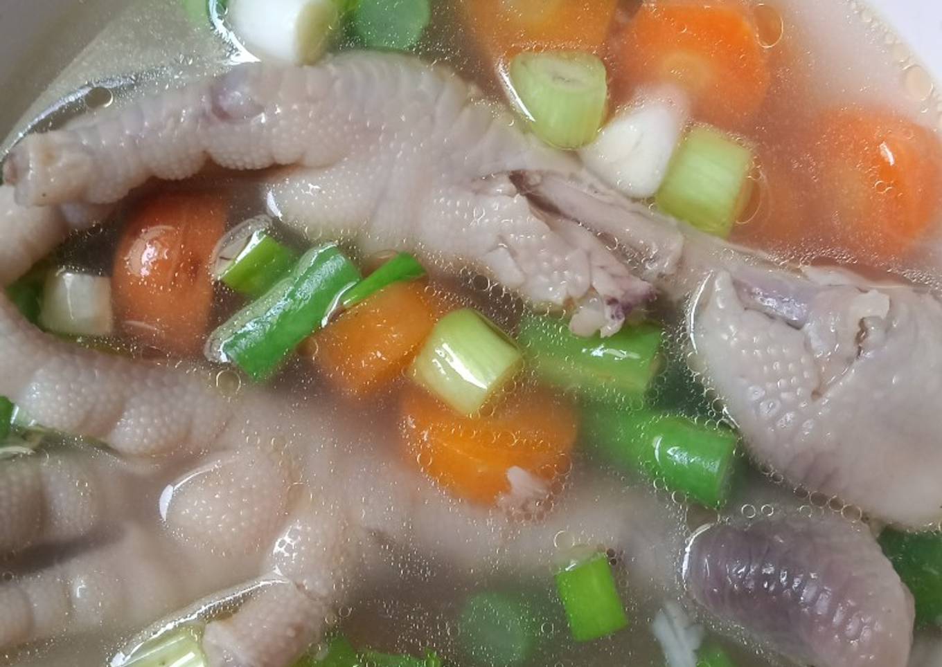Sop ceker ayam