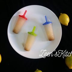 A picture of Jaljeera Popsicles.