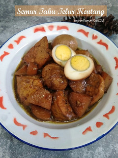 Foto resep Semur Tahu Telur Kentang