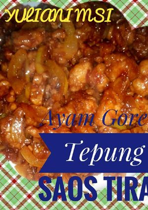 Foto resep Ayam Goreng Tepung Saos Tiram Paprika