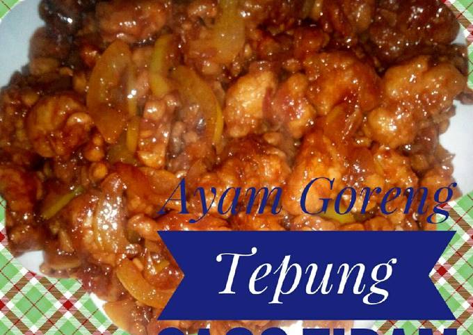 Ayam Goreng Tepung Saos Tiram Paprika