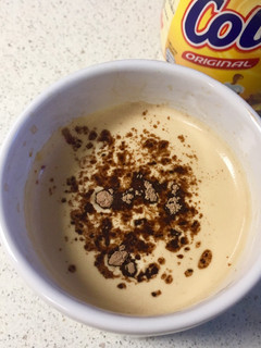 Una foto de Capuccino con Cola Cao ☕️🍫