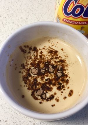 Una foto de Capuccino con Cola Cao ☕️🍫