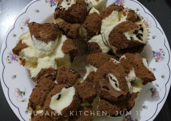 Resep Bolu Kukus Mekar 5 bahan all in 1 Anti Gagal