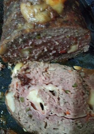 Una foto de Arrollado de carne picada