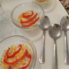 A picture of Steamed egg katori.