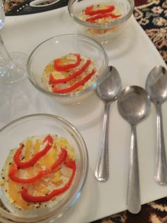 A picture of Steamed egg katori.